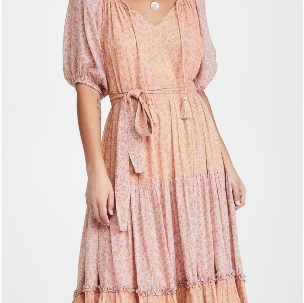 Spell Rae Gown in Peach EUC S